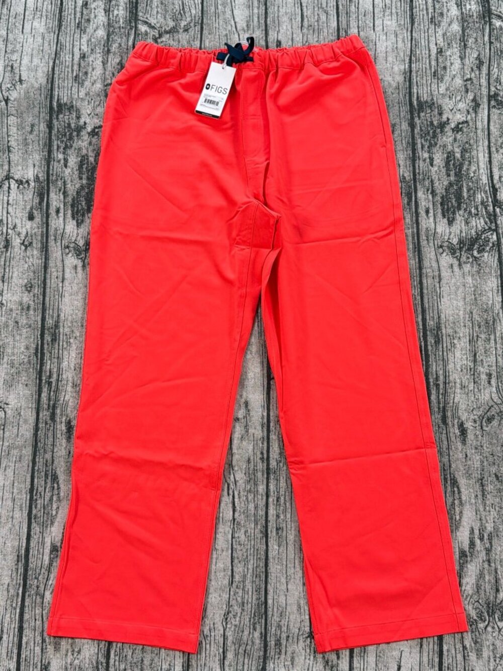 FIGS Pisco Basic Short Scrub Pants Men's Medium Short Red NWT FM4500S